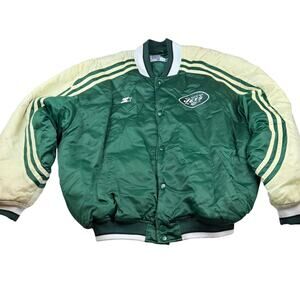 Vintage Starter NFL New York Jets Satin Jacket XL